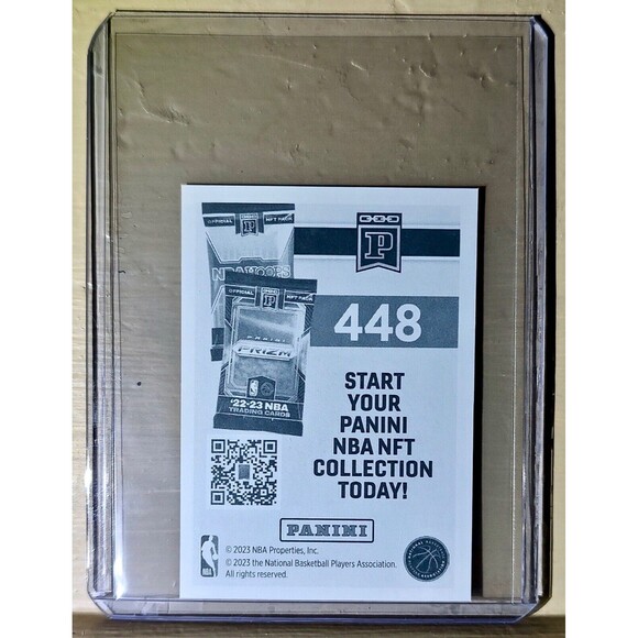 2023-24 Matisse Thybulle Panini NBA Basketball #448 Sticker Trail Blazers - Picture 2 of 2